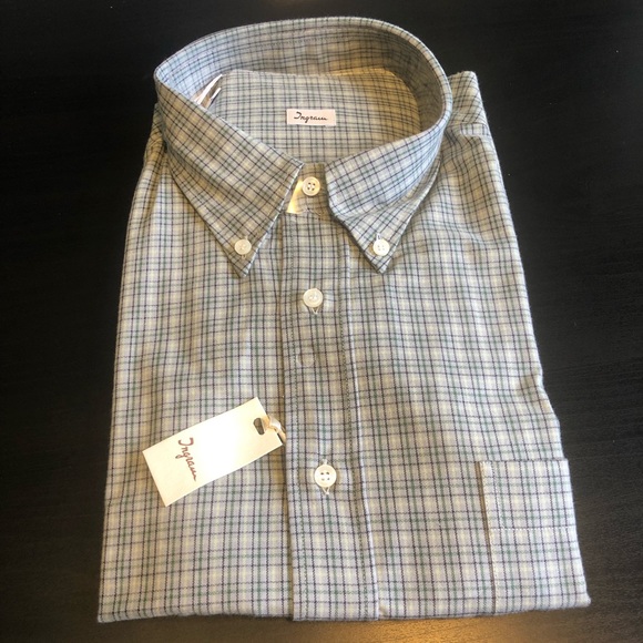 Ingram Made In Italy Button Down Shirt XL - Picture 2 of 6